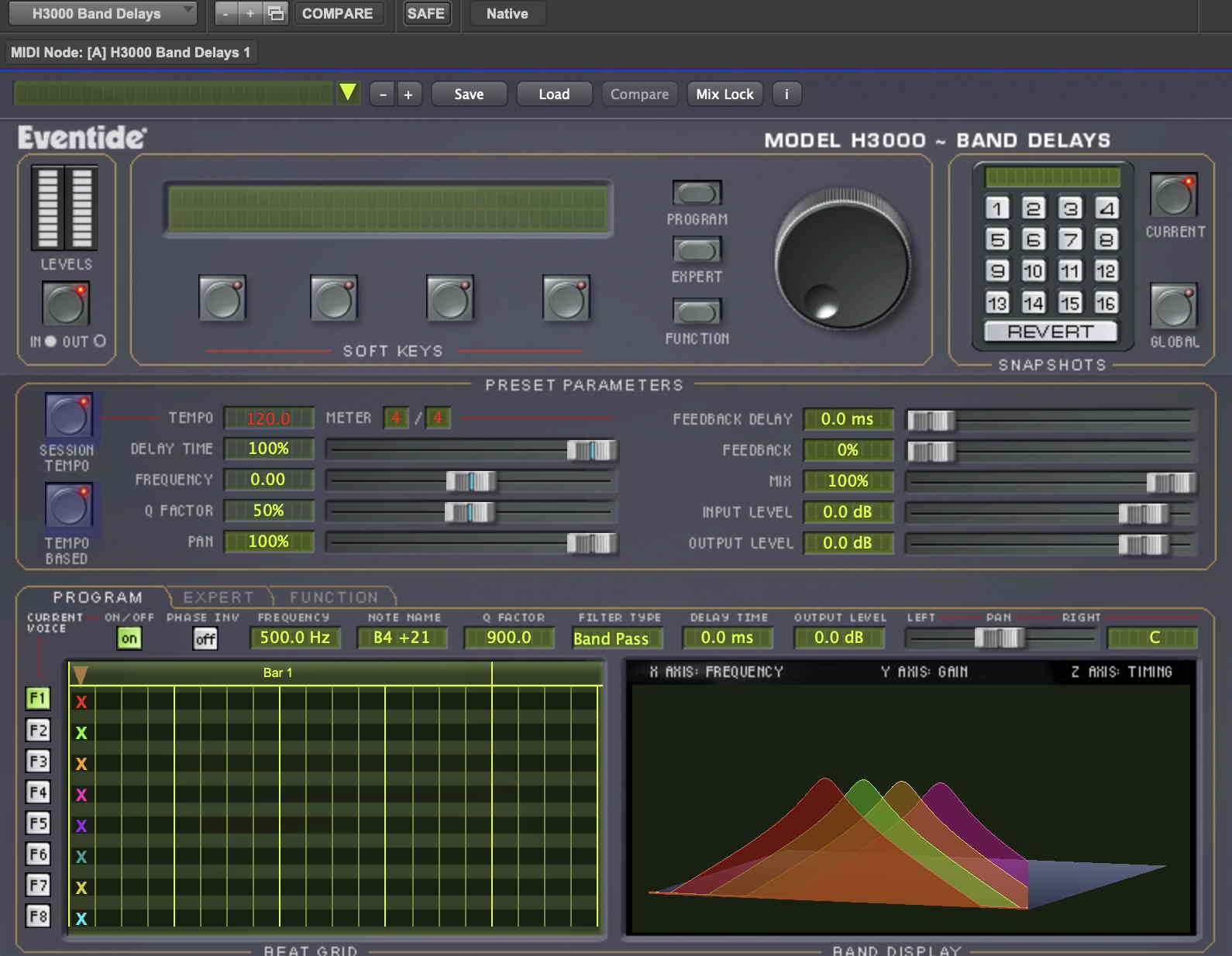 Eventide h3000 Band delays